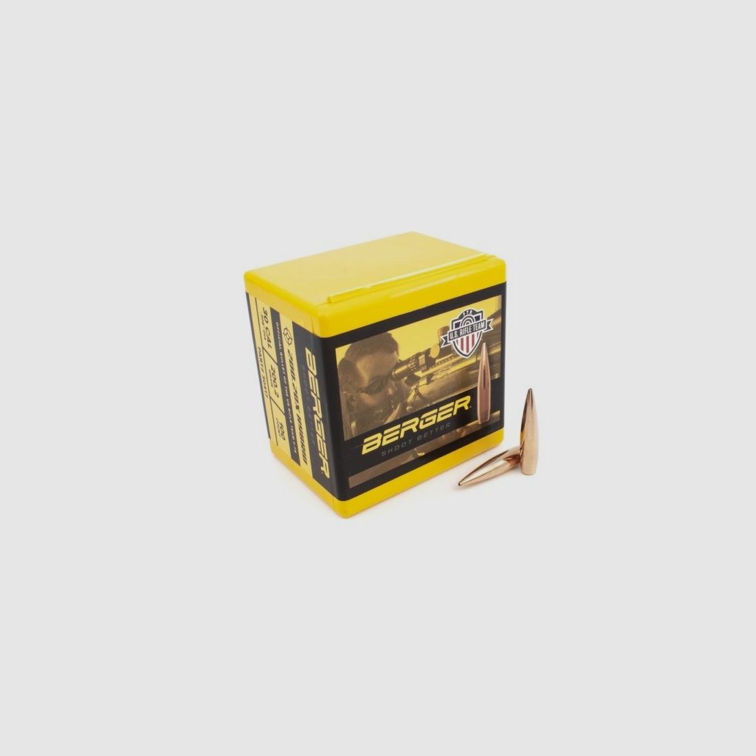 BERGER HYBRID TARGET 30 CAL 200 GR - 500 PCS, image 1 of 2