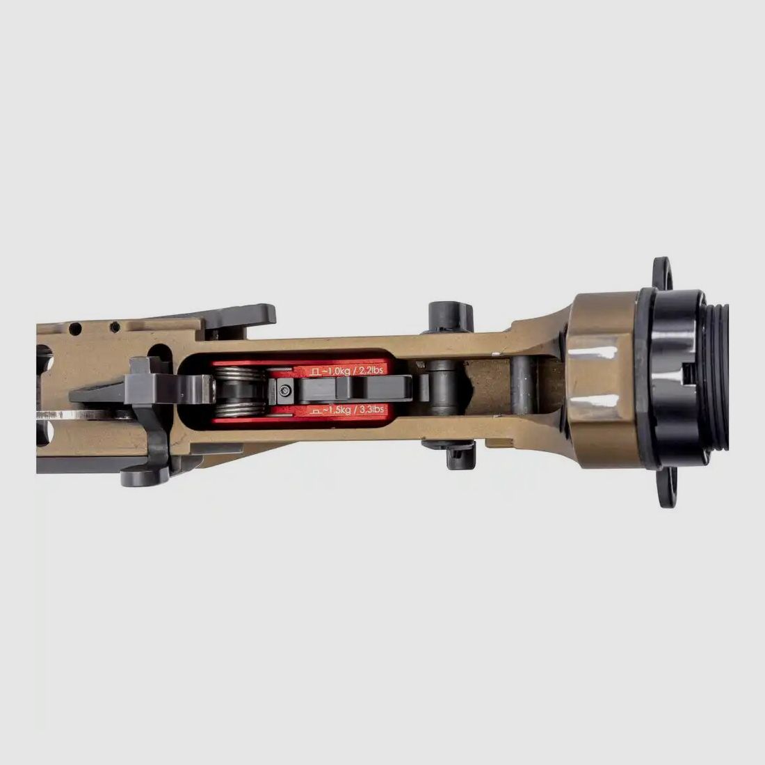 ERATAC trigger for AR systems straight trigger blade