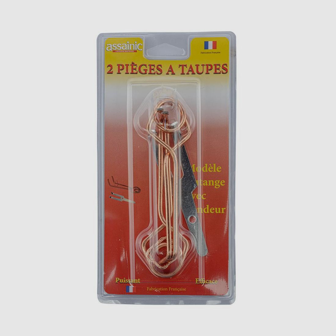 Maulwurf-Fallen Modell Putange mit Spannmechanismus - Set von 2 - Effizienz und Robustheit für schnelle Eliminierung, Bild 1 von 4