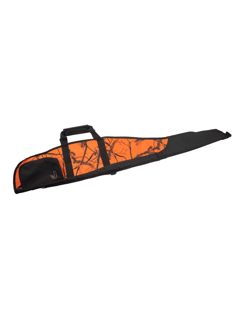 Rifle case chauda 120cm orange camo Januel with pocket
