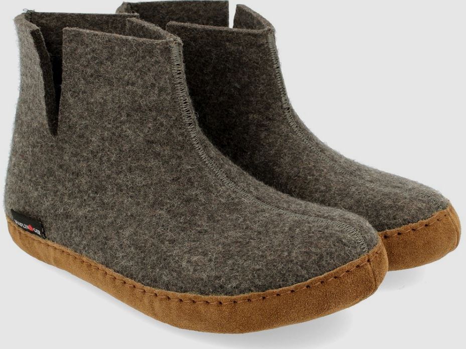 Felt cottage boots by Haflinger