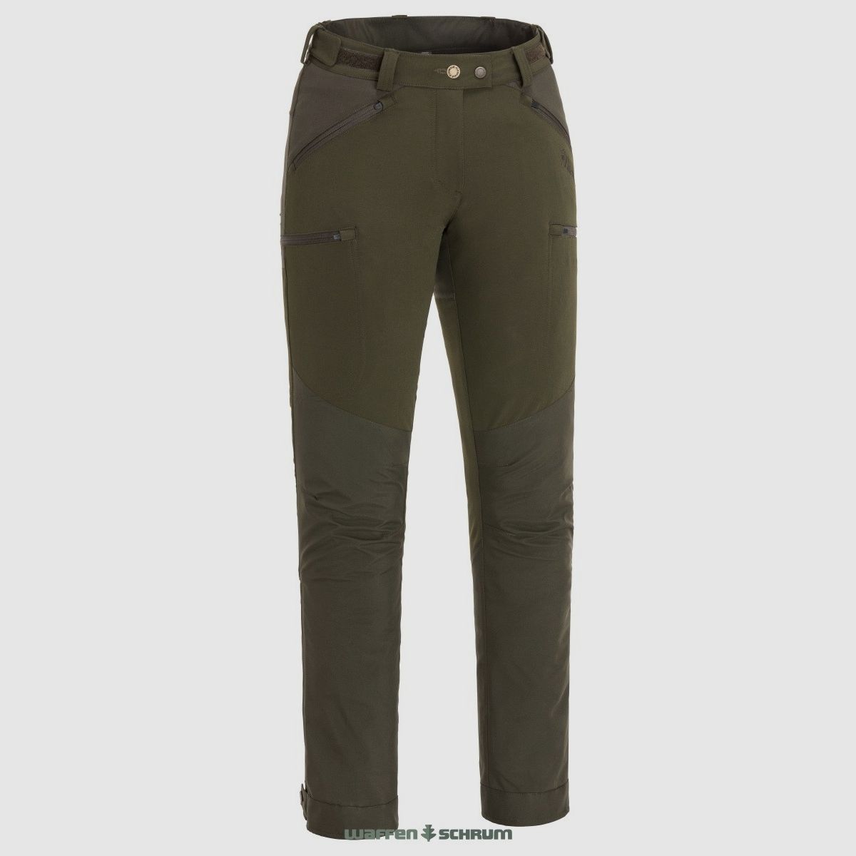 Pinewood Hose Brenton Darkoliv/Suede Brown