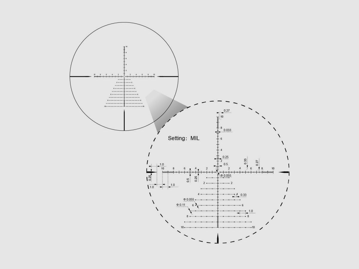 LUNETTE TAURON 3-24X56 ED FFP GEN2 VECTOR OPTICS, imagen 11 de 12