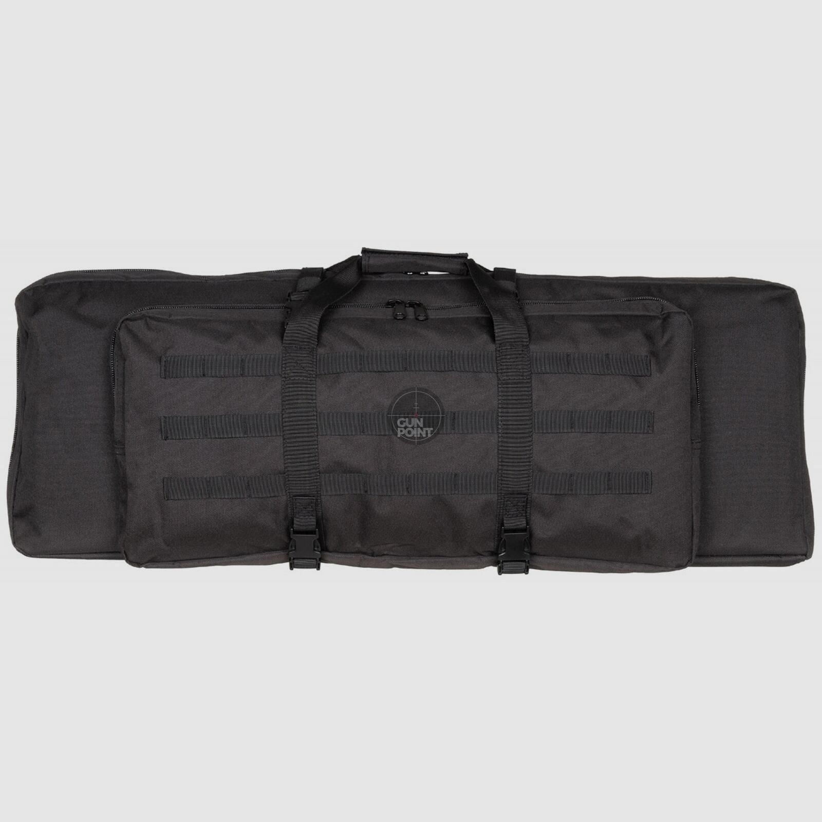Gewehrtasche, schwarz,fr 2 Waffen