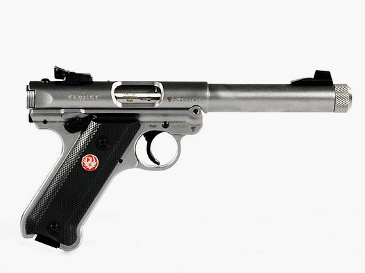 RUGER Mark IV Target 5.5", Stainless with Thread