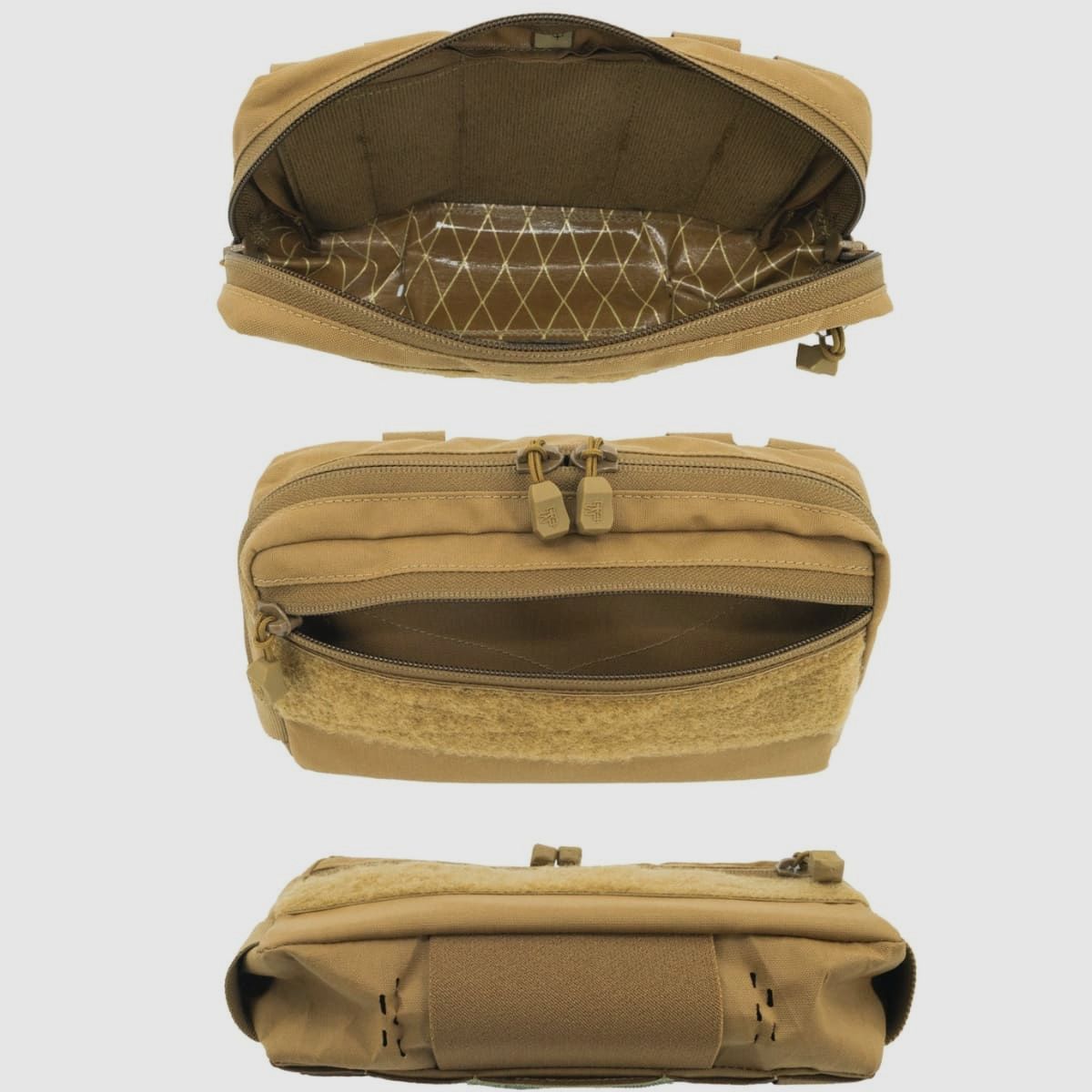 Haley Strategic – GPZIP-Tasche (Größe L) – Coyote Brown – POUCH_GPZIP-1-LG-COY, Bild 2 von 4