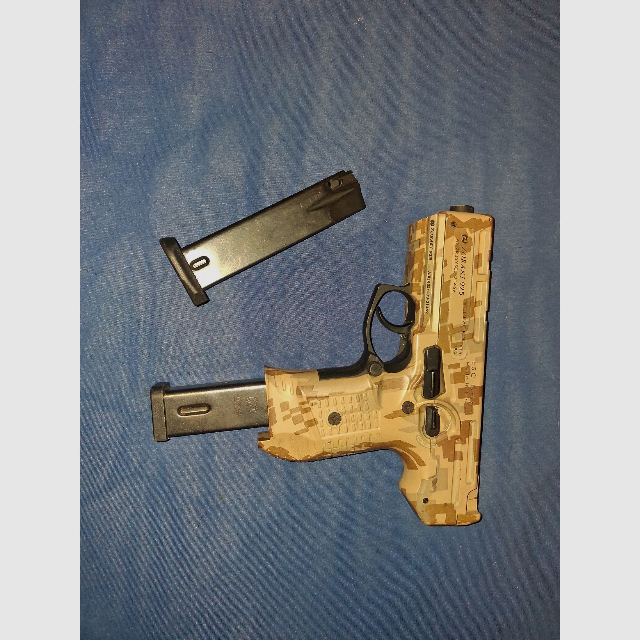 Wapenverzameling, RAM 68. Bull Barrel 22. Schreckschuss 9mm Zoraki Glock luchtgeweer 4,5mm, afbeelding 8 van 20