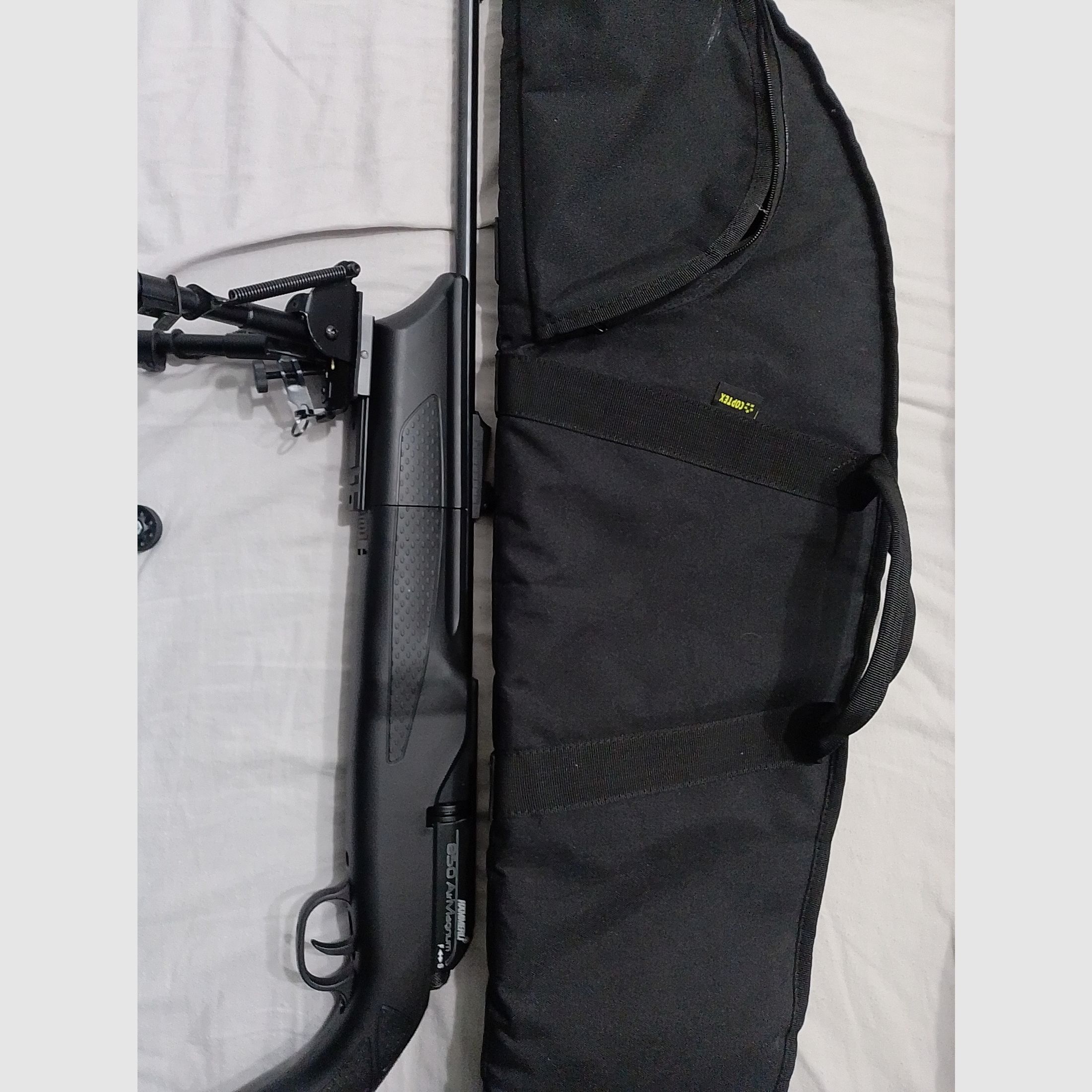 1 x Airmagnum Hämmerli 4,5mm CO2 Gewehr Tasche 2 Magazine Nördlingen Neuwertig