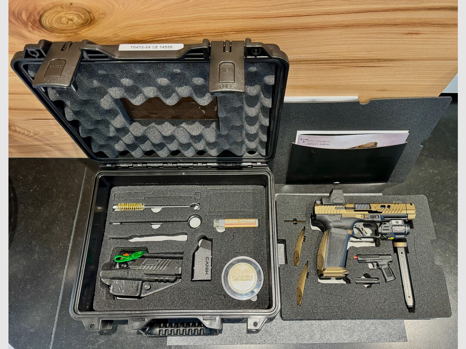 Canik TP9  TTI Combat Taran Tactical 9x19mm