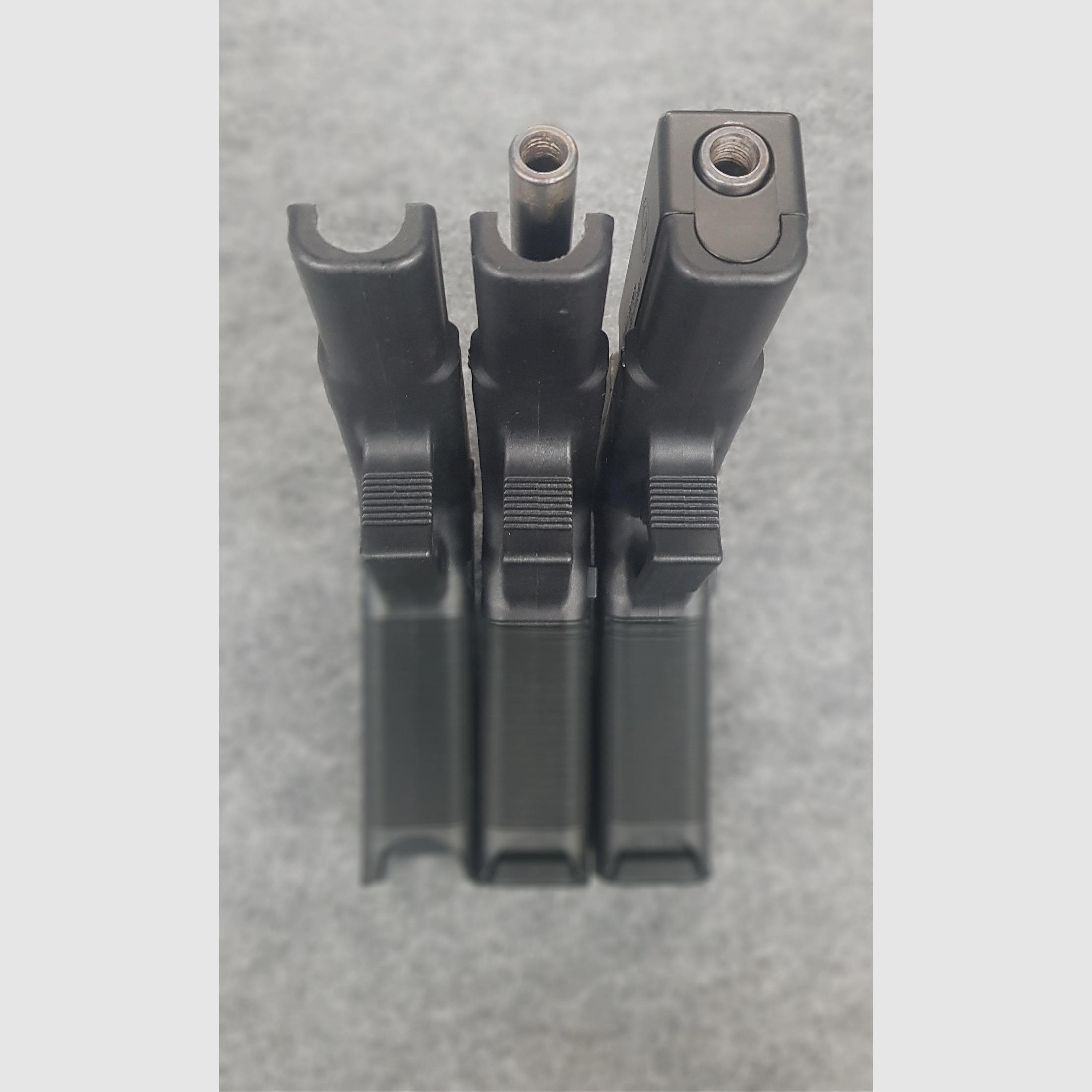 Konvolut 3x Erma Geco P217  Magazin  Glock 17  PTB 672 PAK 9mm