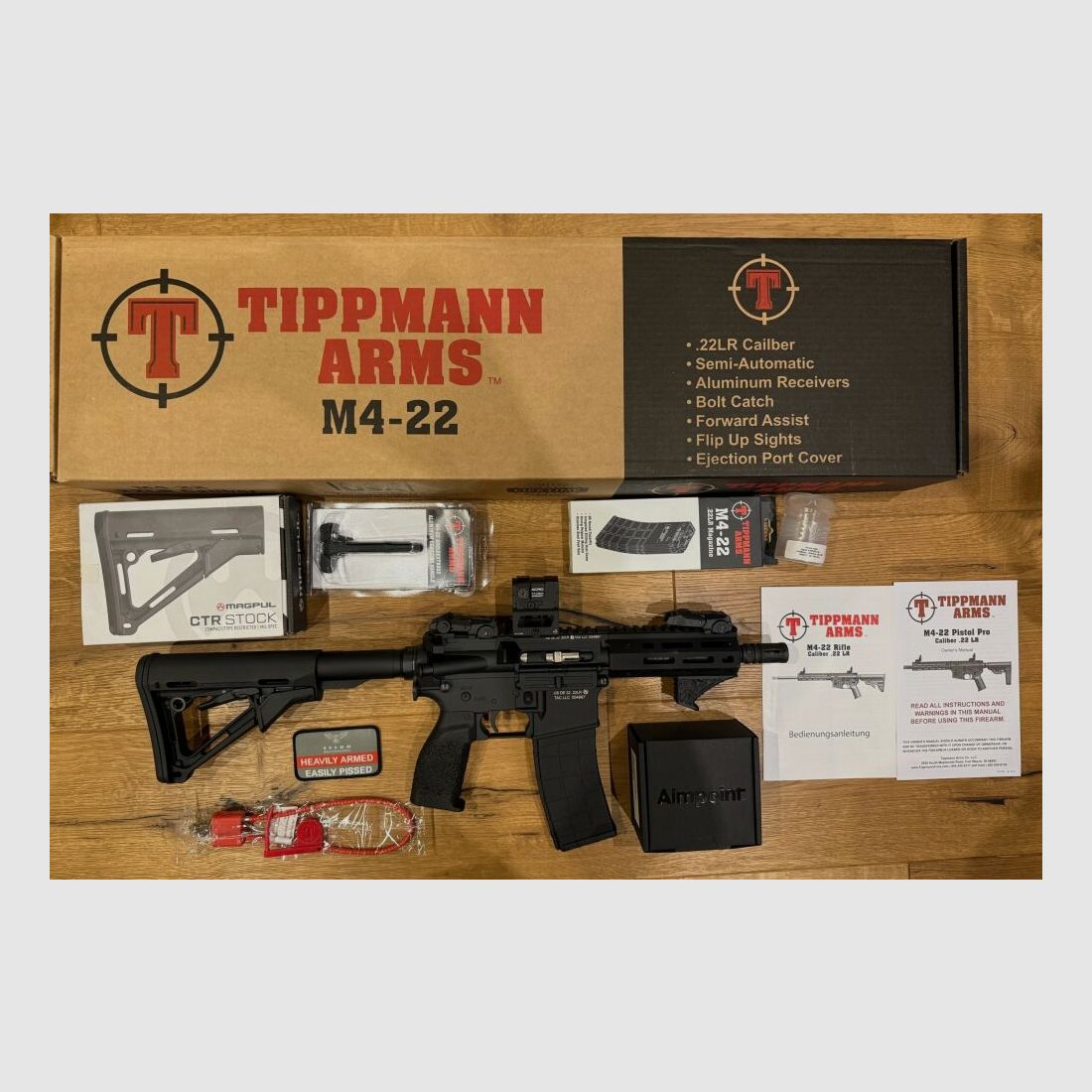 Tippmann Arms M4-22 Elite Micro PISTOLA