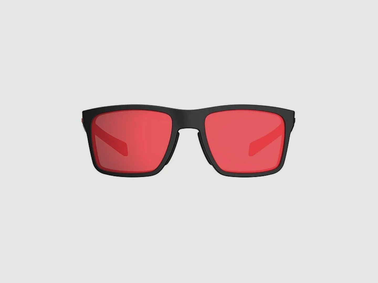 Lunettes Rider Noir – Polarisés gris rouge miroir, image 2 sur 2