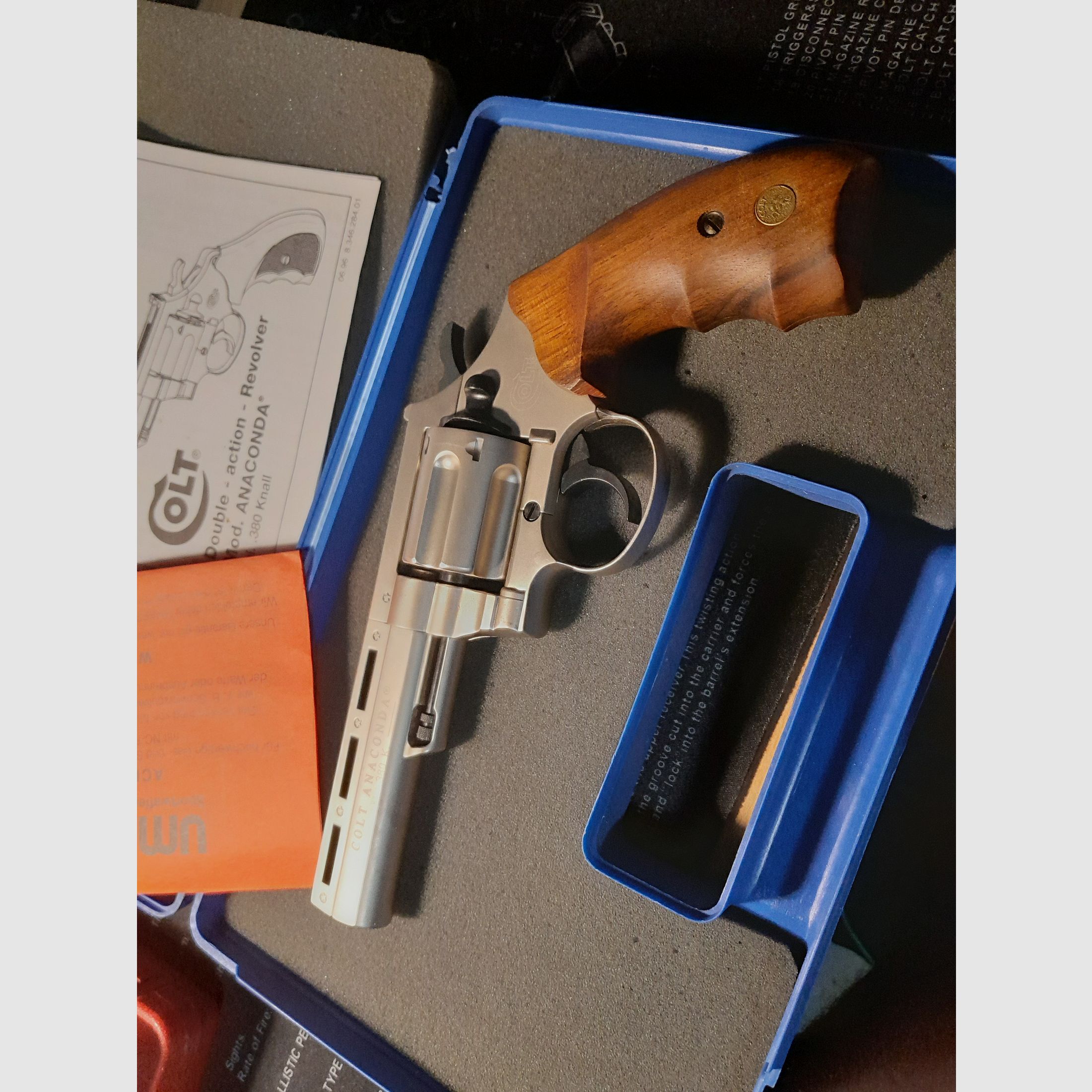 Colt Anaconda 9mm rk Schreckschuss