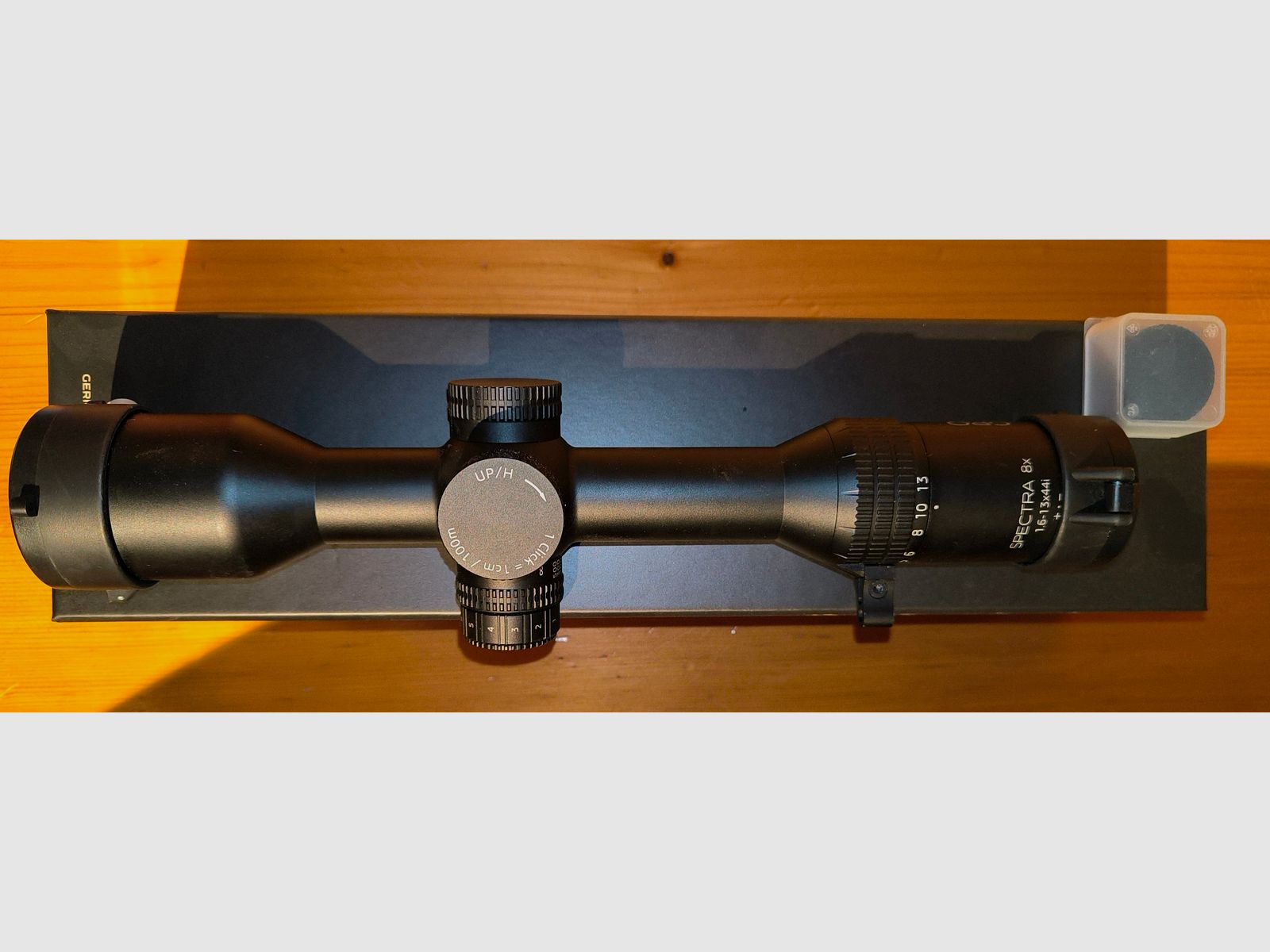 GPO Spectra 1.6-13x44 with ballistic turret