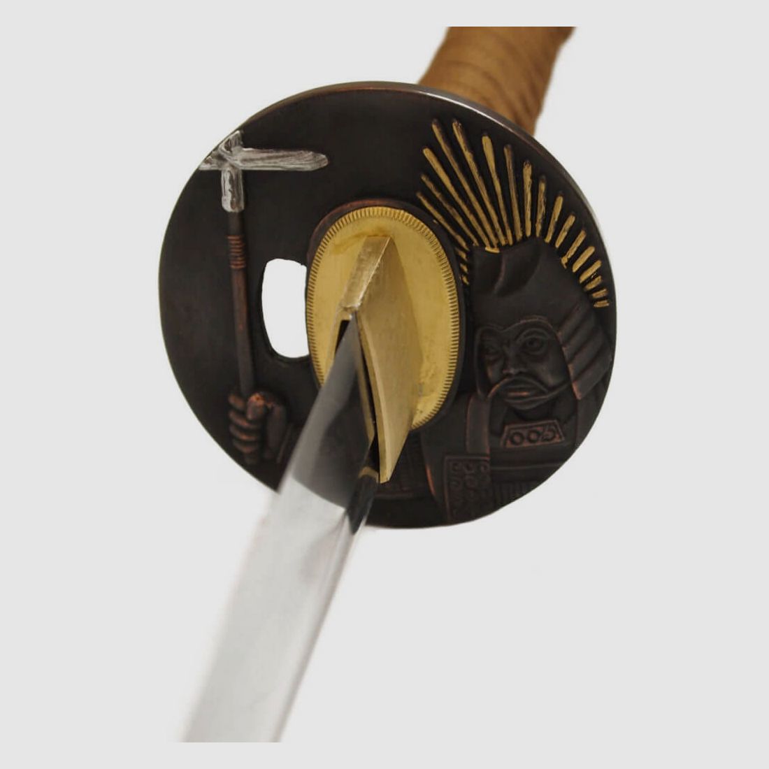 DerShogun Katana Miecz Samurajski - Seria Daimyo Toyotomi Hideyoshi - 1045 Stal Węglowy