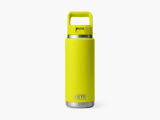 YETI Rambler Thermoflasche 769 ml mit Trinkhalmdeckel