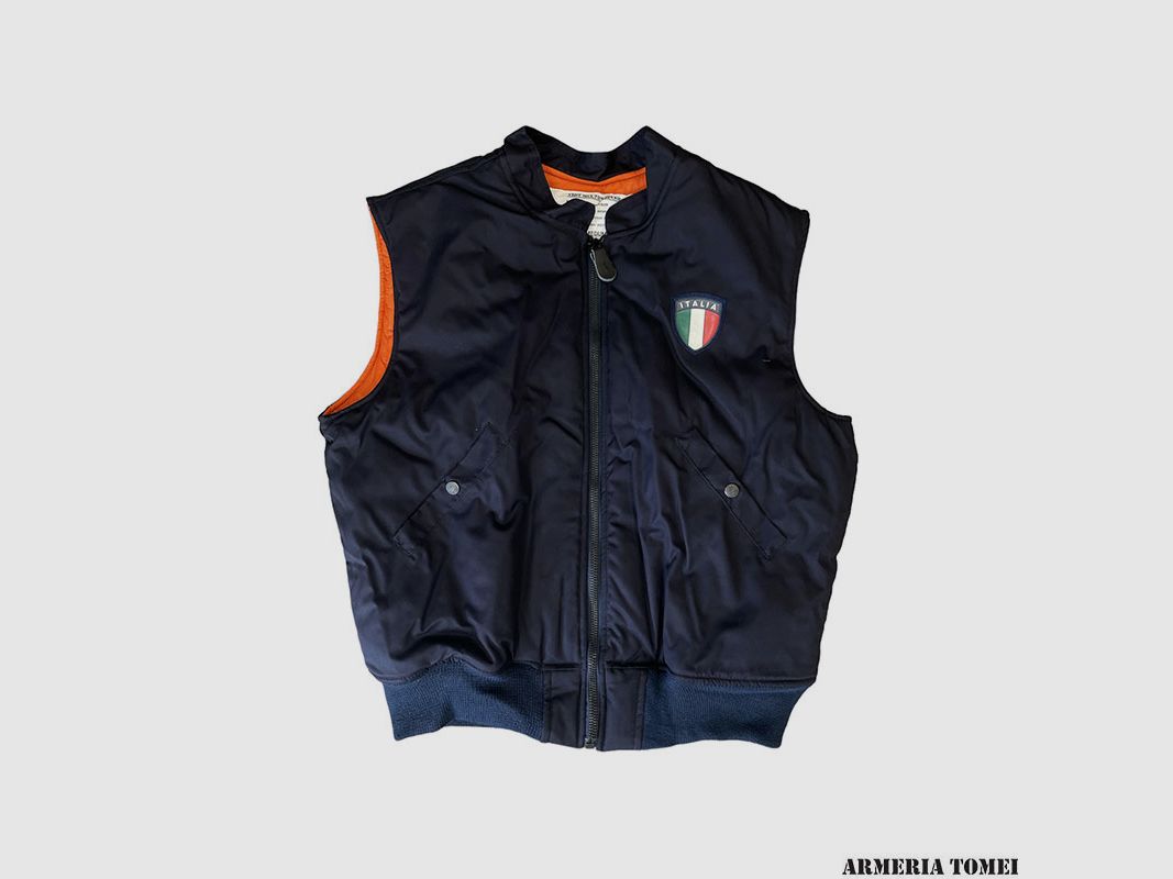 Quilted Flight Vest (Blue)