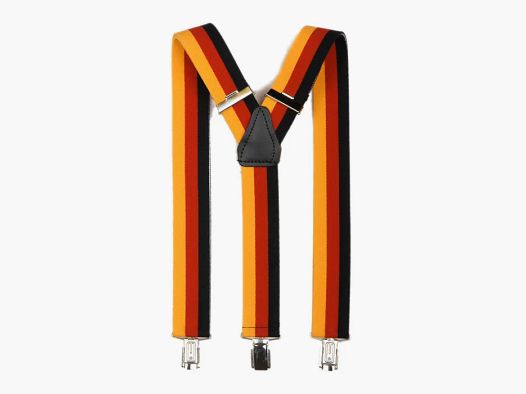 Hosenträger mit Clips "Deutschland" (Streifen)