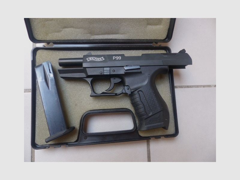 WALTHER P99 with magazine unfired