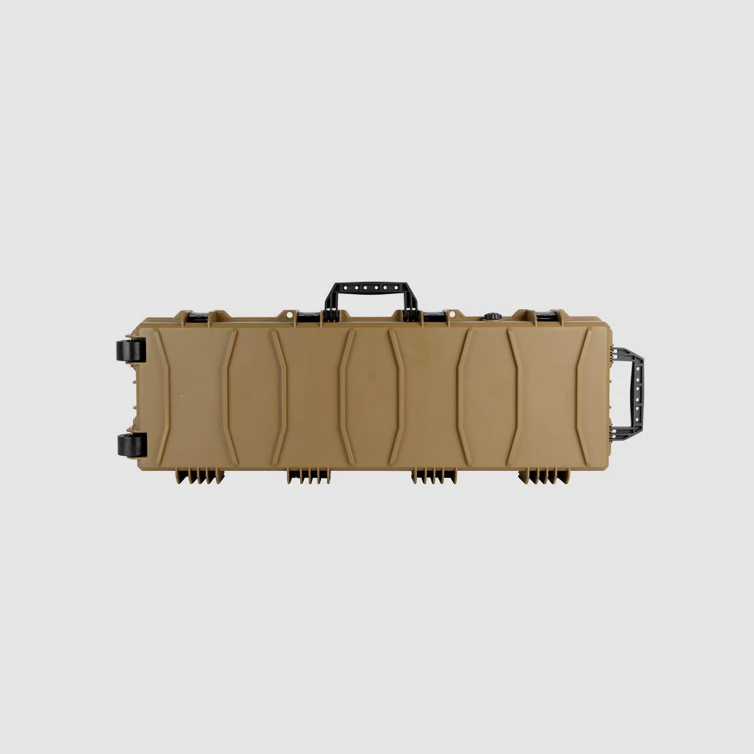 GSG AR15-Waffenkoffer, Medium TAN (außen: 100x35x14cm / innen: 94,5x29,5cm