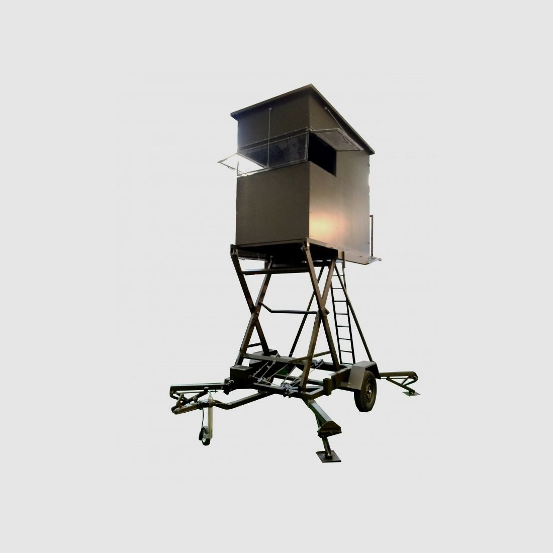 Mobiele jachtstoel, afbeelding 1 van 3