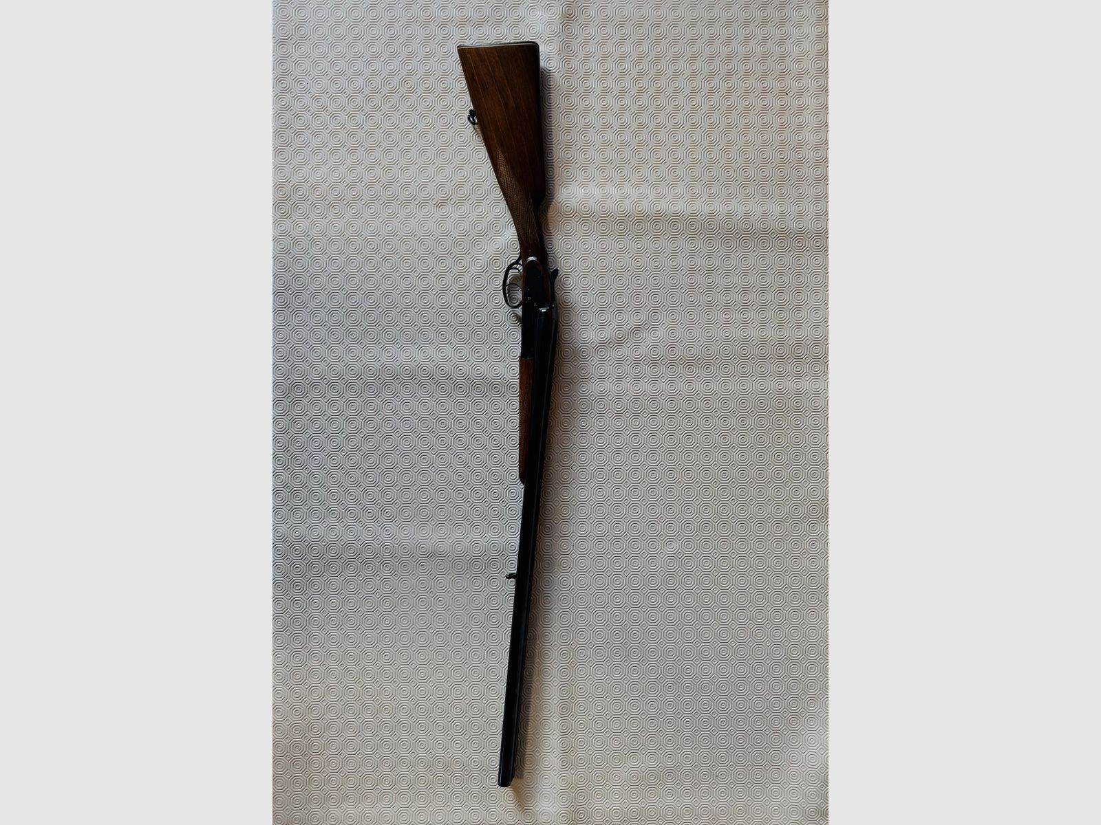 Podwójna strzelba Brünner – kaliber 12/70 – lekko używana (z śladami użytkowania)