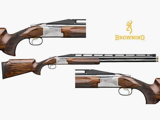 BROWNING B725 PRO TRAP HIGH RIB 12/70 76cm Lauflänge Bockdoppelflinte