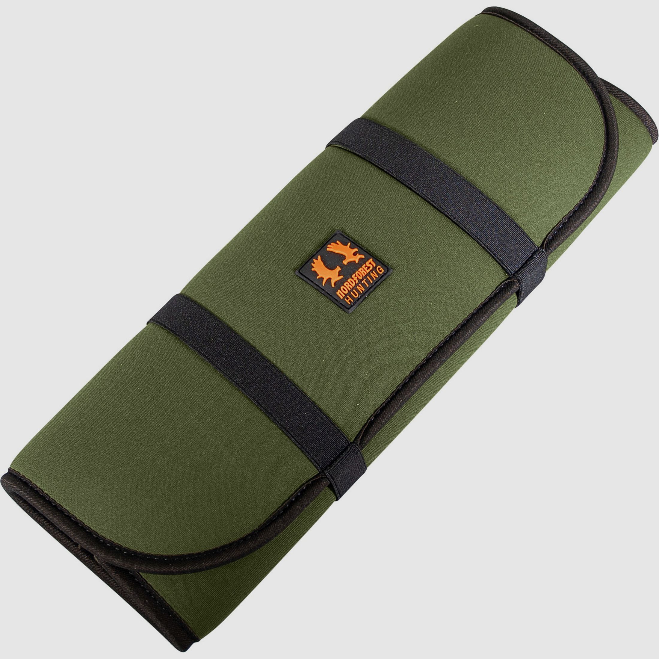 Nordforest Poduszka do Siedzenia na Polowaniu Neopren-Fleece Polar bez Karabinka Plastikowego