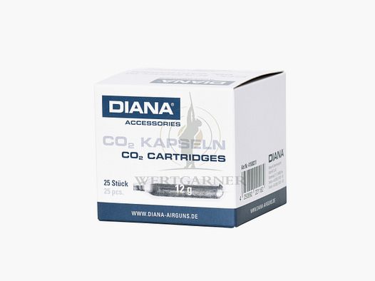 Diana 12g capsule Co2 25 pezzi