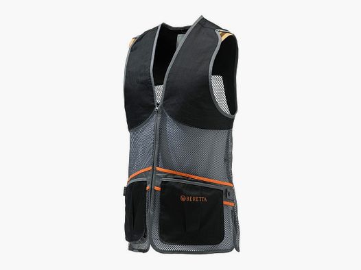 Gilet Beretta Full Mesh - Schwarz/Grau