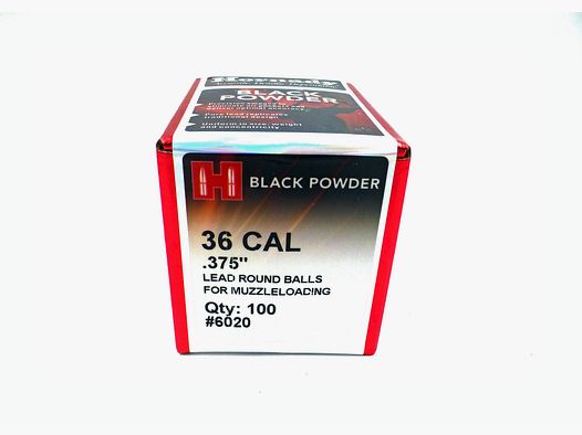 HORNADY Geschosse Rundblei .375
