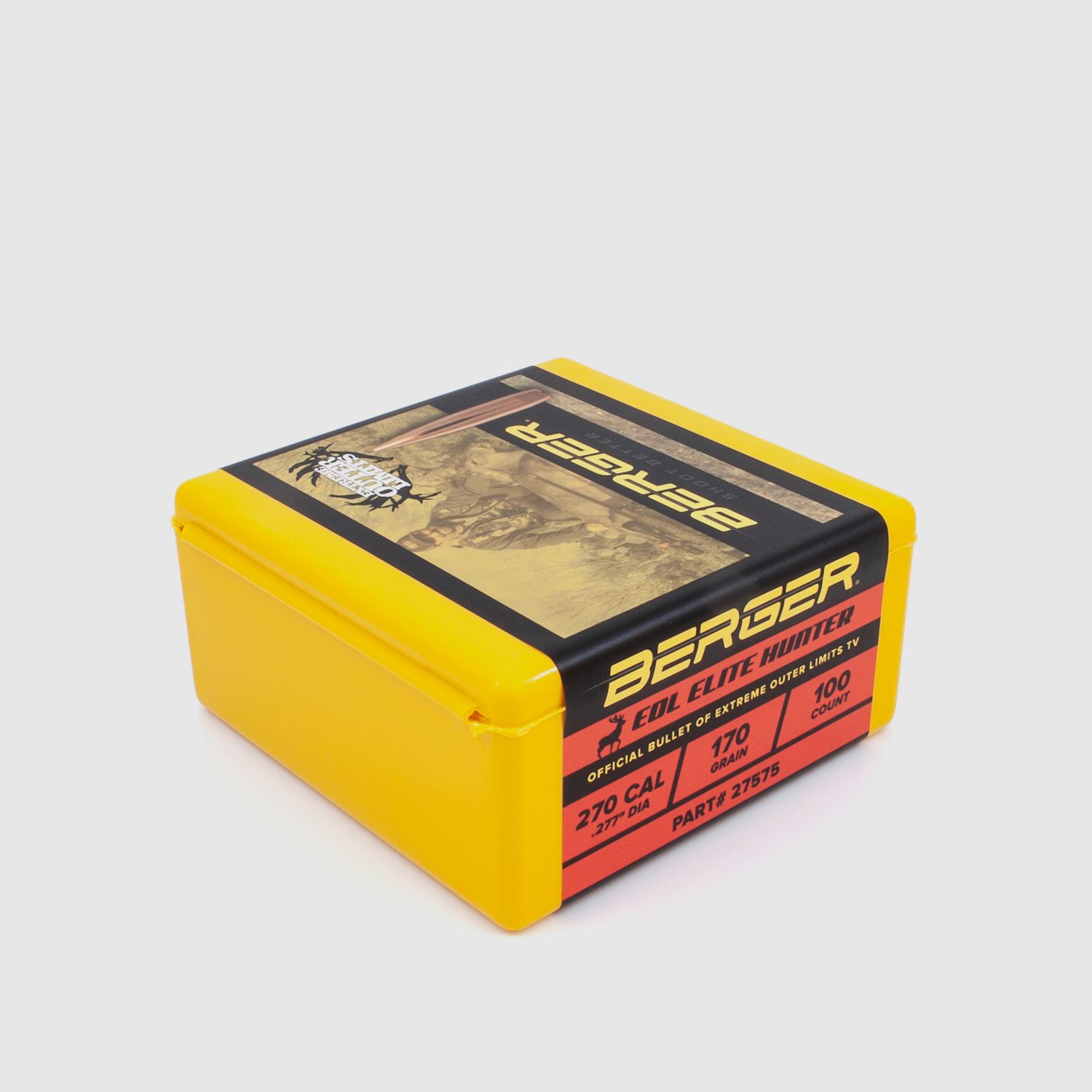 Balle Berger .270 EOL Elite Hunter 170GR 100 Pièces