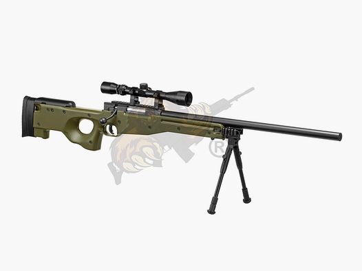 L96 Sniper Rifle Airsoft Set OD - Well -F-