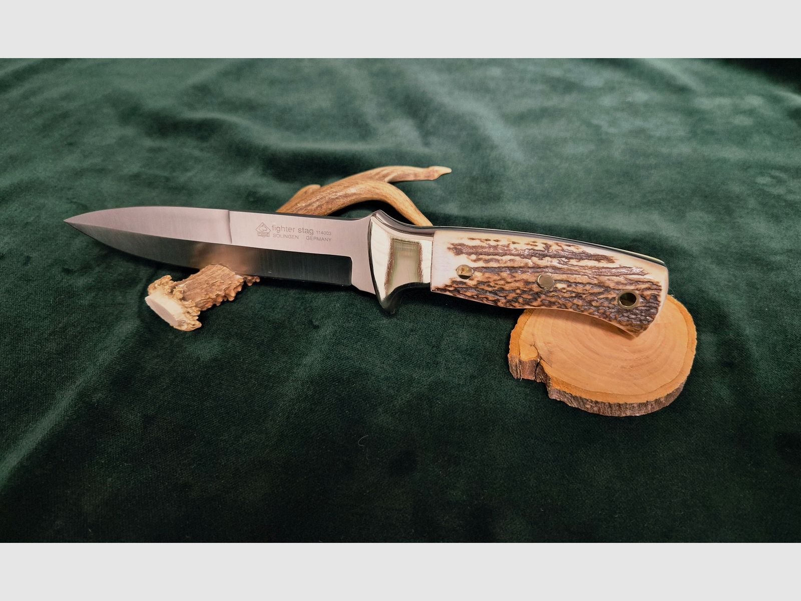 Sehr seltenes Jagdmesser, Puma Fighter Samba Stag Jagdmesser Modell 114003