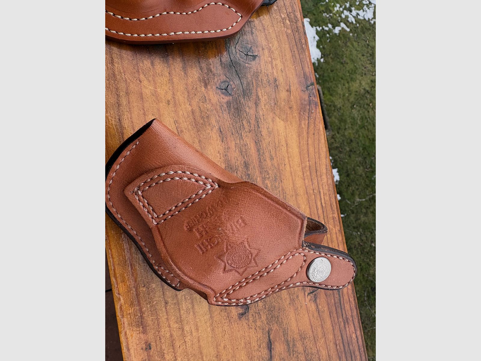 Set! 2x .38 Special Smith & Wesson holster for 60/2" barrel