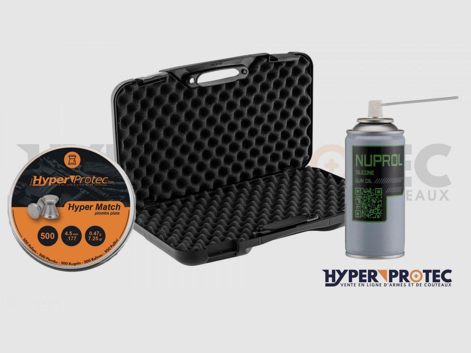 Kit Entretien et consommable pour votre arme longue à plomb 4.5 mm, image 2 sur 2