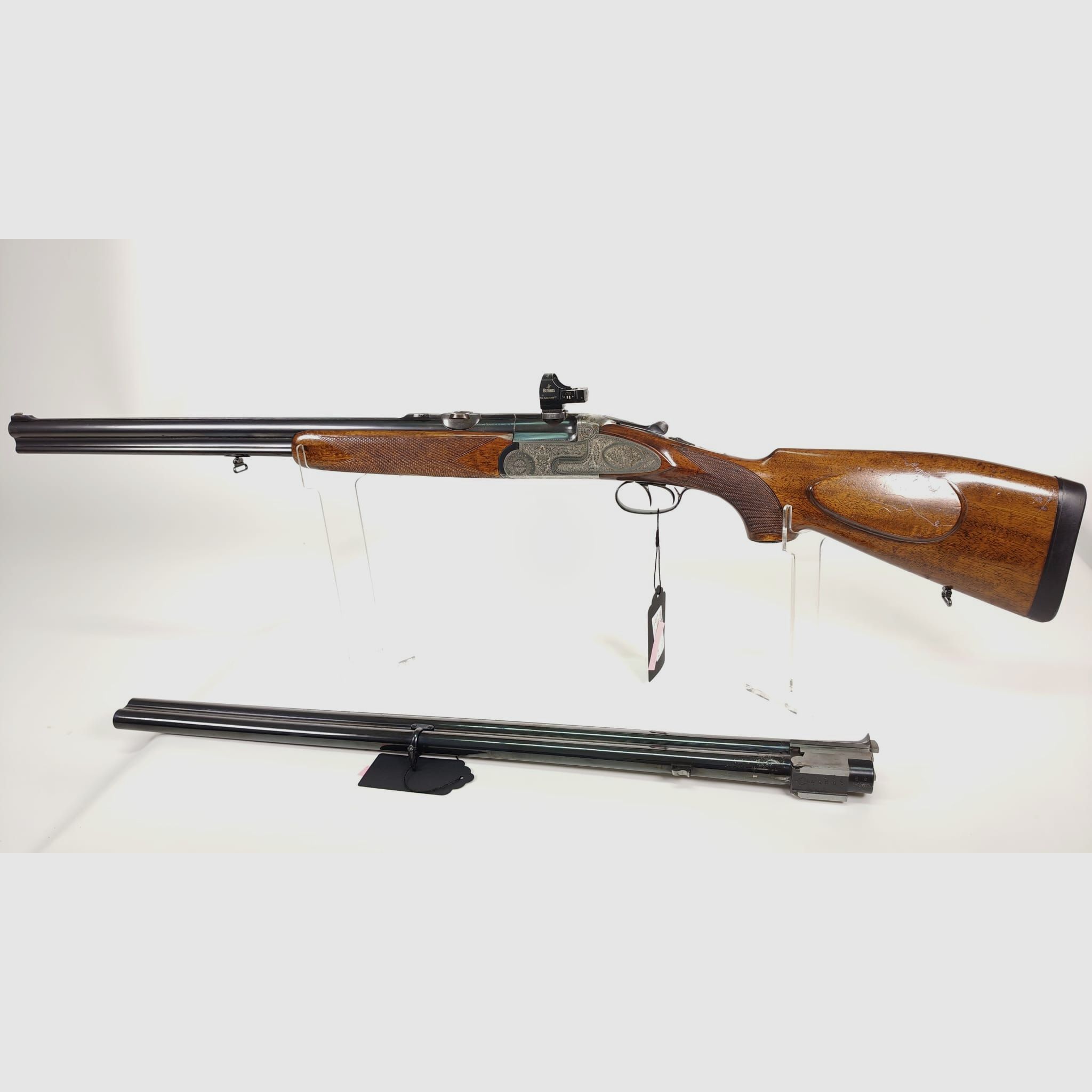Antonio Zoli Bockbüchsflinte 7x65R / 12/70 mit Wechsellaufbündel und Burris FastFire II