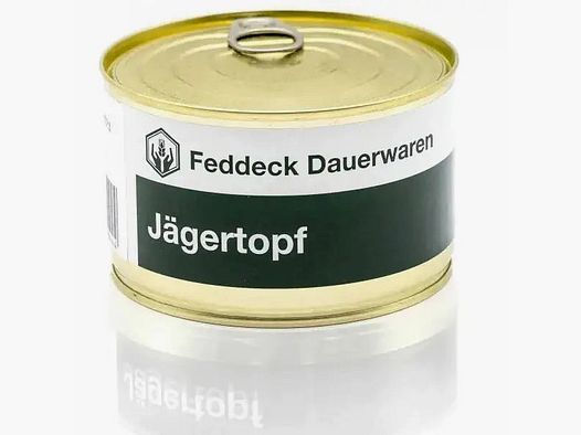 Feddeck Dauerwaren Feddeck Dauerwaren Fertiggericht Dose Jägertopf 400 g