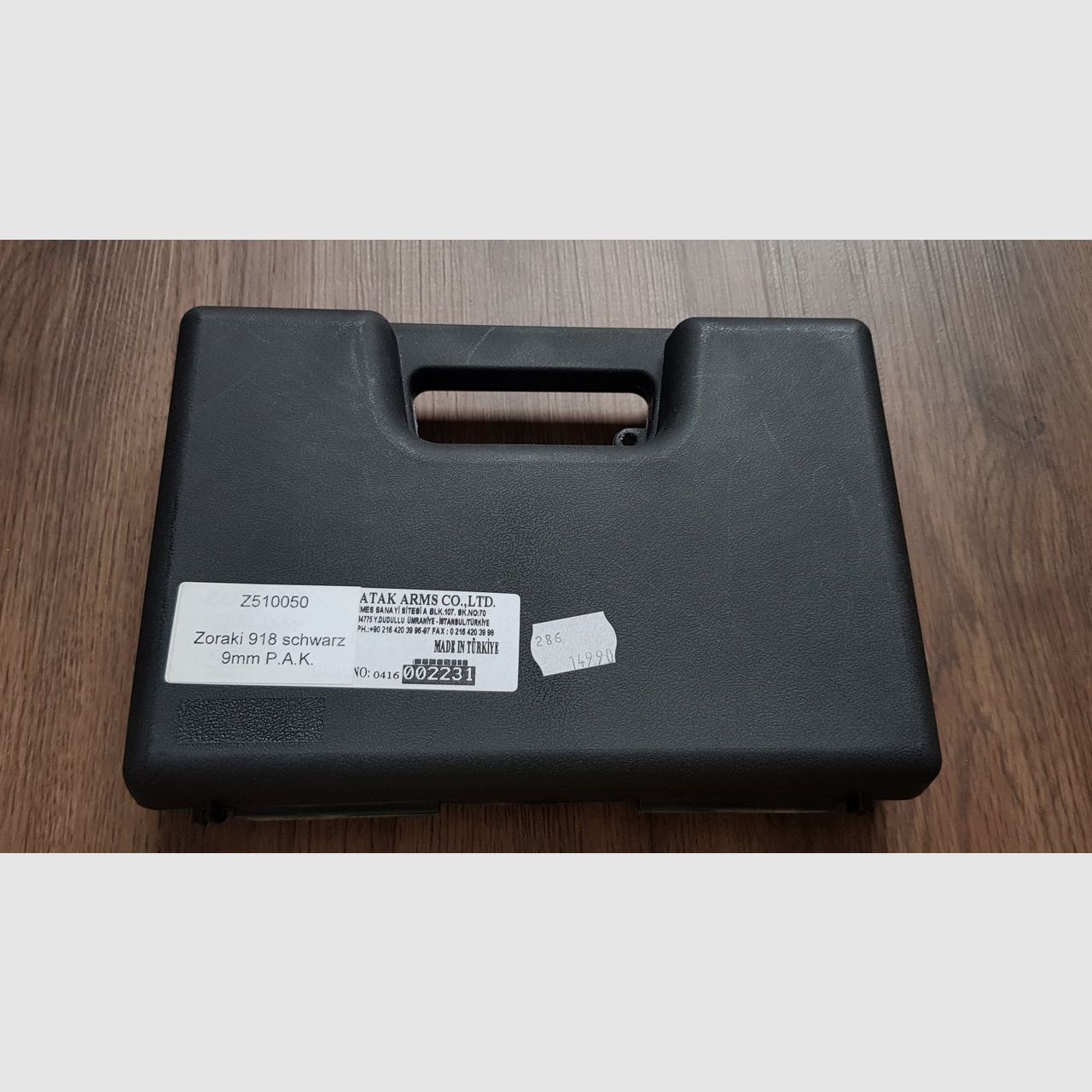 Zoraki 918 Schwarz  PTB 965