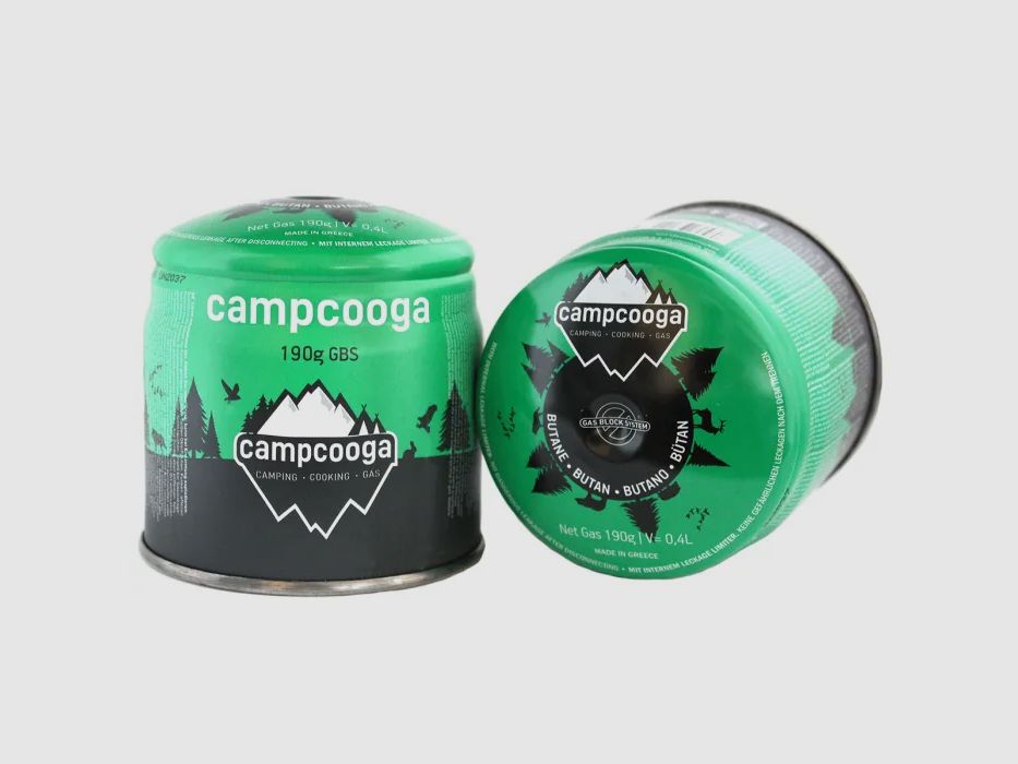 Cartucho de gas butano de 190 gramos