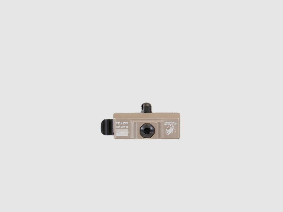 American Defense Manufacturing Picatinny Harris-Type Montage de bipied FDE