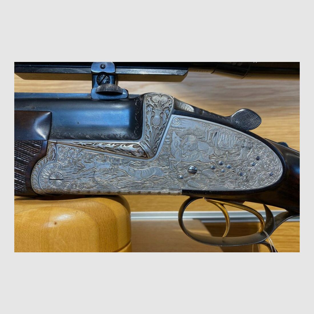 Winkler Ferlach Mod. Doppelbüchse .375H&H