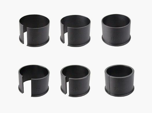 Anelli riduttori in PVC set da 6 per dispositivi di visione notturna PARD 007 / NV850