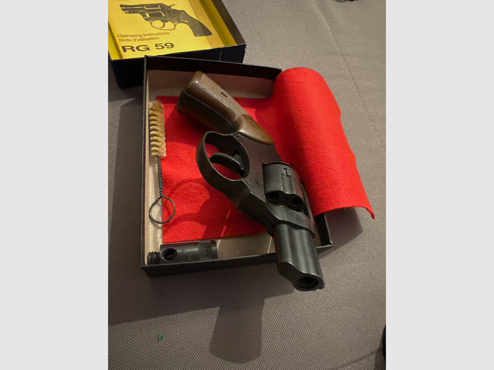 Röhm RG 59 “Le Petit” Schreckschussrevolver 9 mm R.K. inkl. OVP