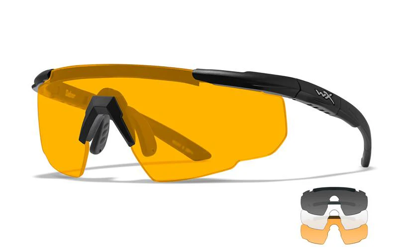 Wiley X – occhiali protettivi / SABER ADV / Smoke Grey + Clear + Light Rust