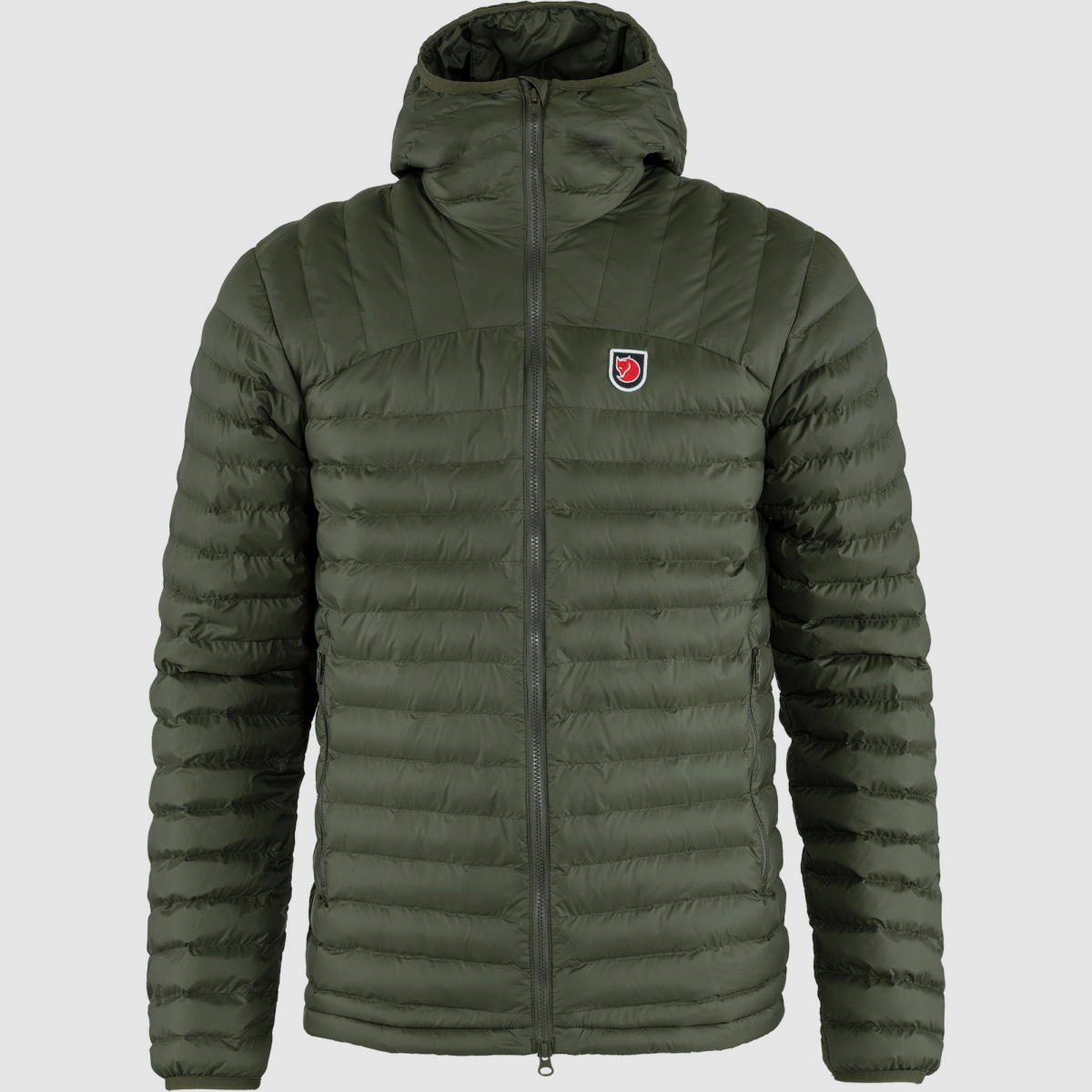 FJÄLLRÄVEN Expedition Lätt Hoodie M Deep Forest