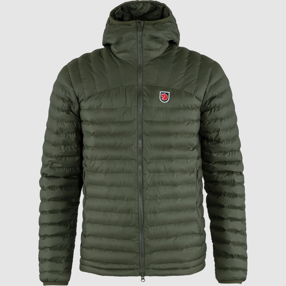FJÄLLRÄVEN Expedition Lätt Hoodie M Głęboki Las