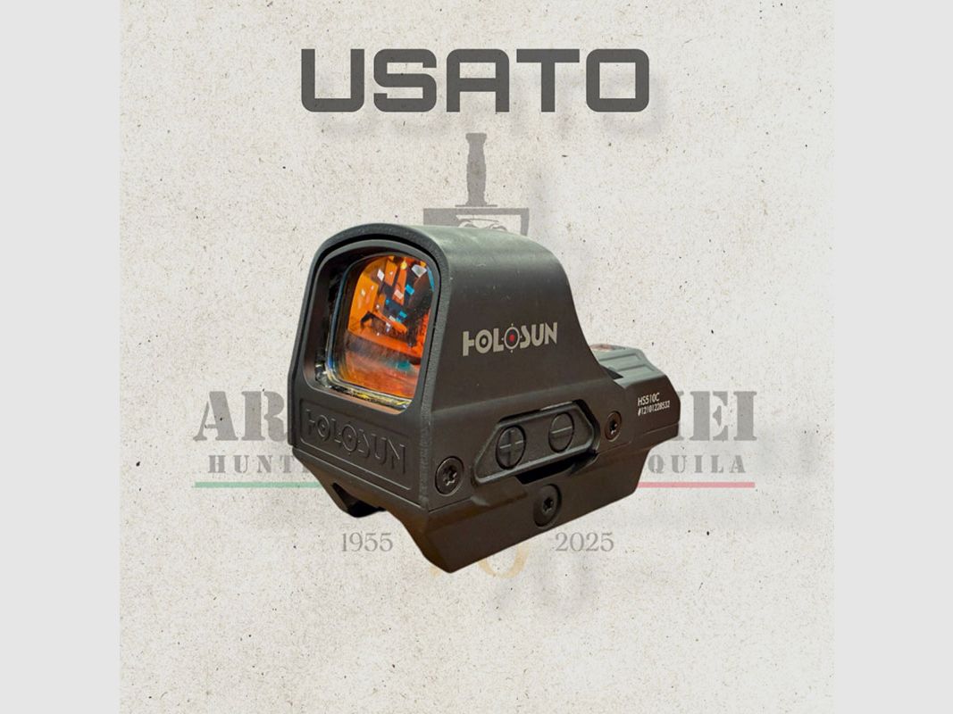 USED – RED DOT – HOLOSUN – HS510C 2MOA, image 5 of 7