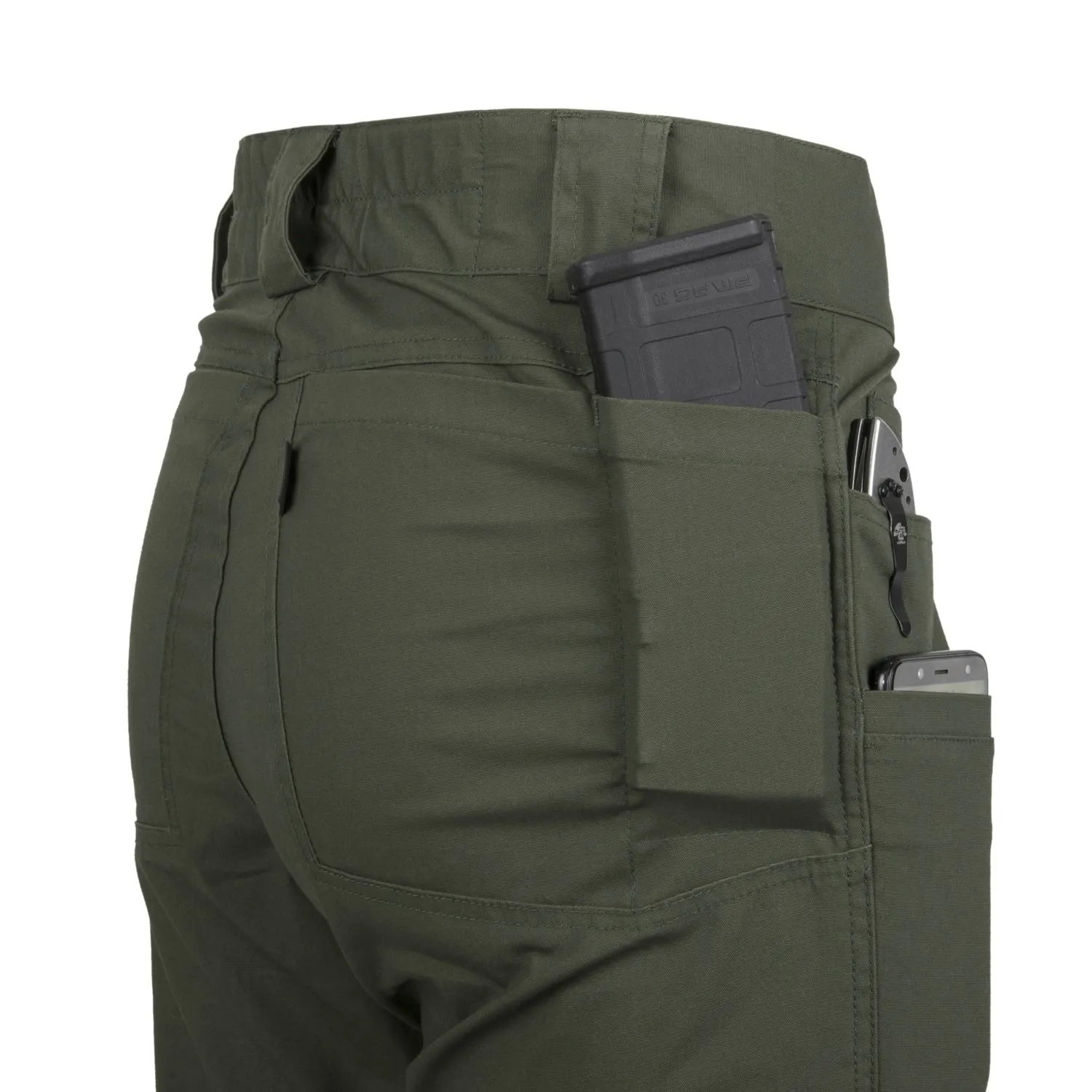 Helikon-Tex - Spodnie GREYMAN TACTICAL PANTS® - DuraCanvas® - Czarne - SP-GTP-DC-01, zdjęcie 4 z 6