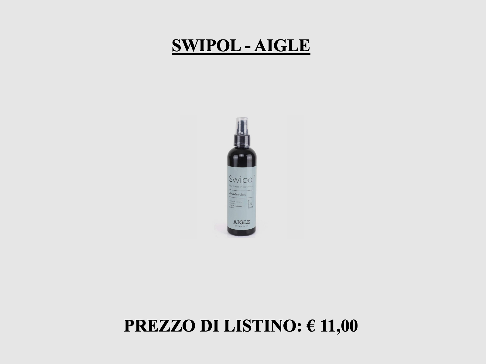 AIGLE – Swipol, image 1 sur 2